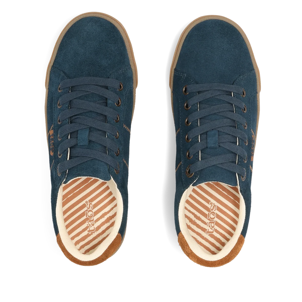Taos Women's Star 2.0 Sneaker - Teal/Cognac Suede