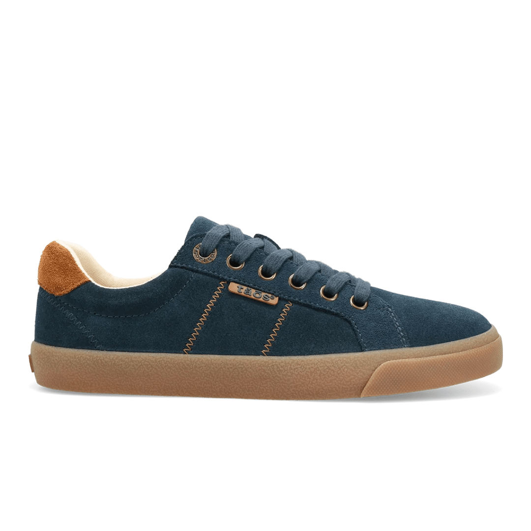 Taos Women's Star 2.0 Sneaker - Teal/Cognac Suede