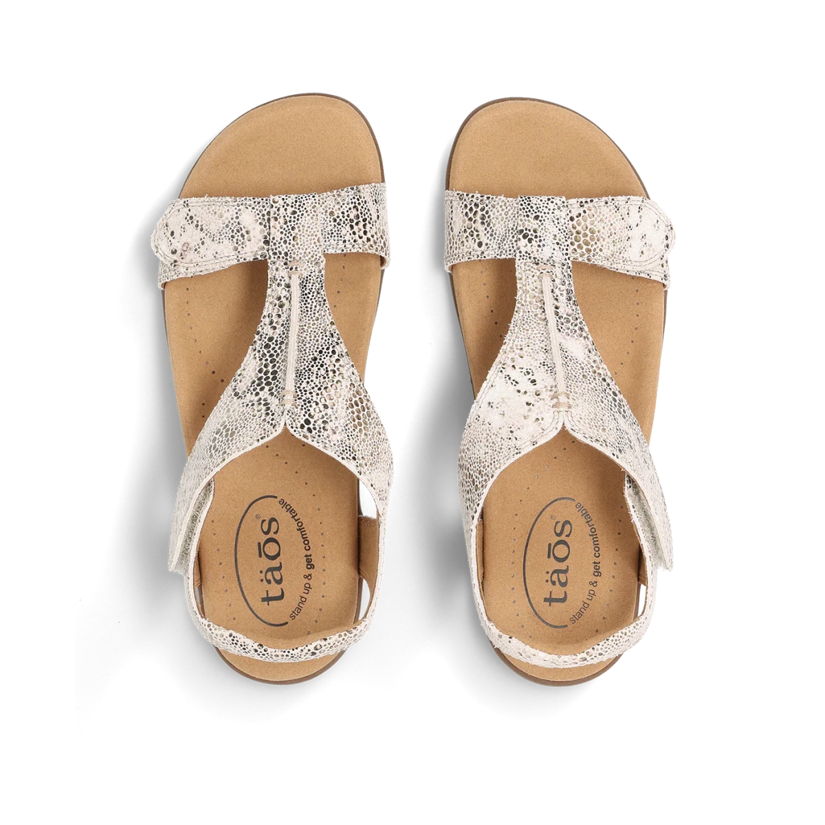 Taos Women's The Show Sandal - Brown Snake