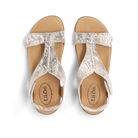 Taos Women's The Show Sandal - Brown Snake