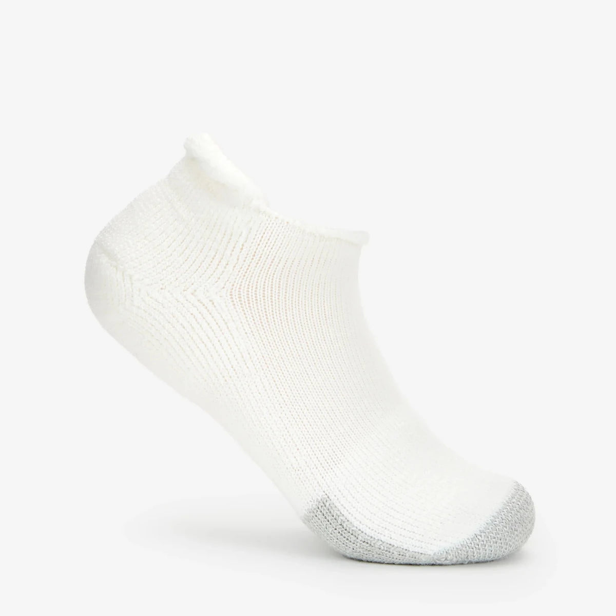 Thorlos Maximum Cushion Rolltop Tennis Sock - White