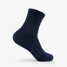 Thorlos Unisex WX Walking Moderate Cushion Crew Sock - Navy