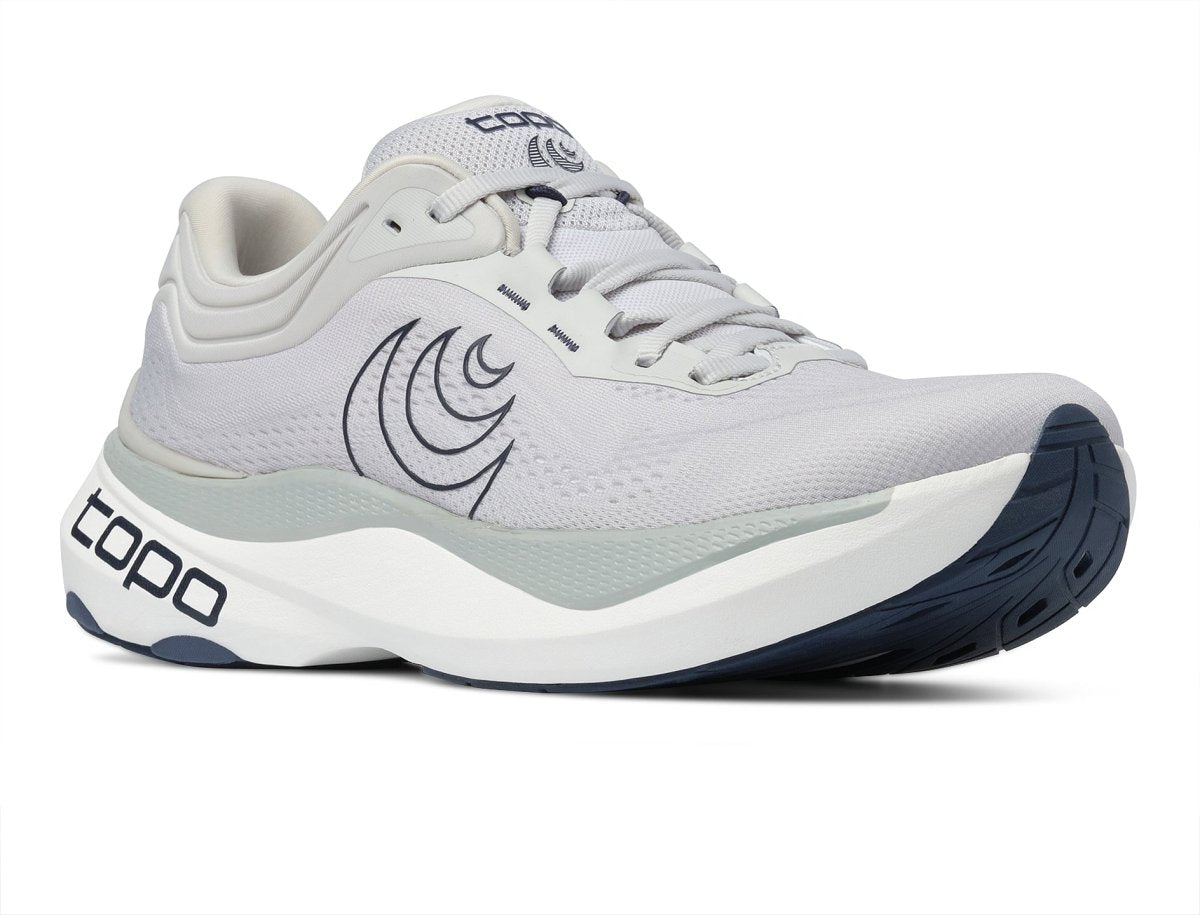 Topo Athletic Men's Aura 2 Running Shoes - Grey/White