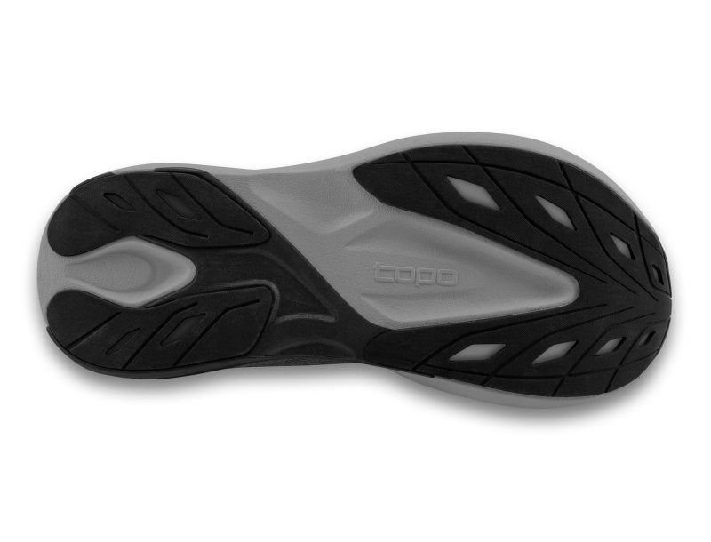 Topo Athletic Men's Aura (Wide Width) - Black/Charcoal