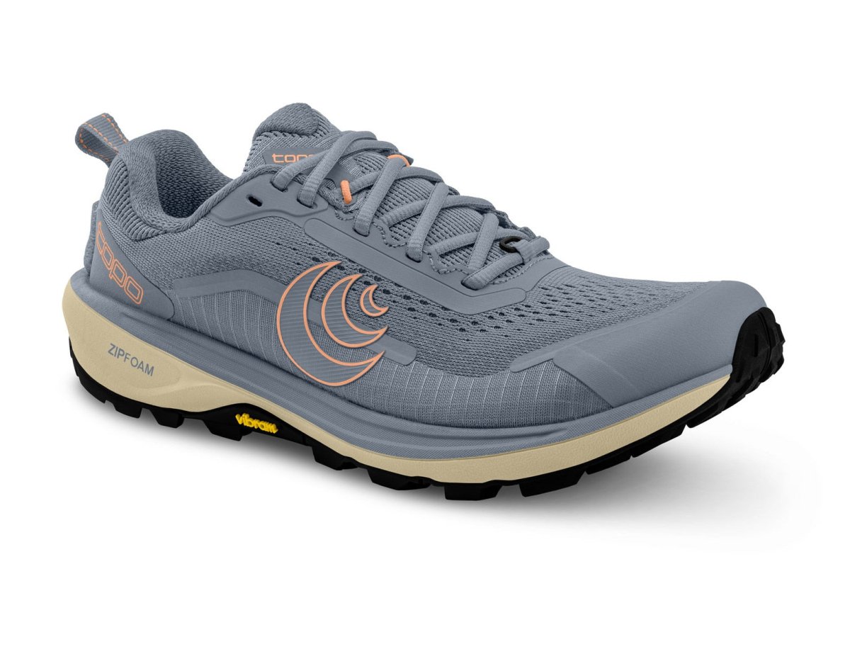 Topo Athletic Women's Terraventure 5 Trail Running Shoes - Grey/Peach