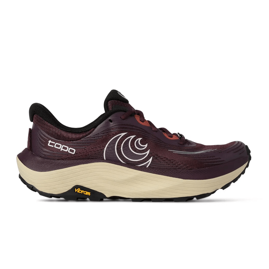 Topo Athletic Women's Ultraventure 5 Trail Running Shoes - Maroon/Tan