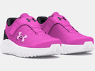 Under Armour Girls Toddler UA Surge 4 AC - Vivid Magenta/Black/Stellar Pink