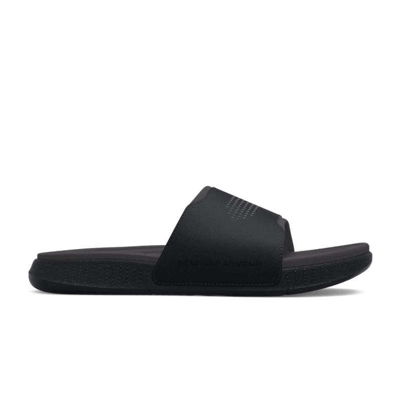 Under Armour Unisex UA Ansa Elevate Slide - Black/Jet Gray