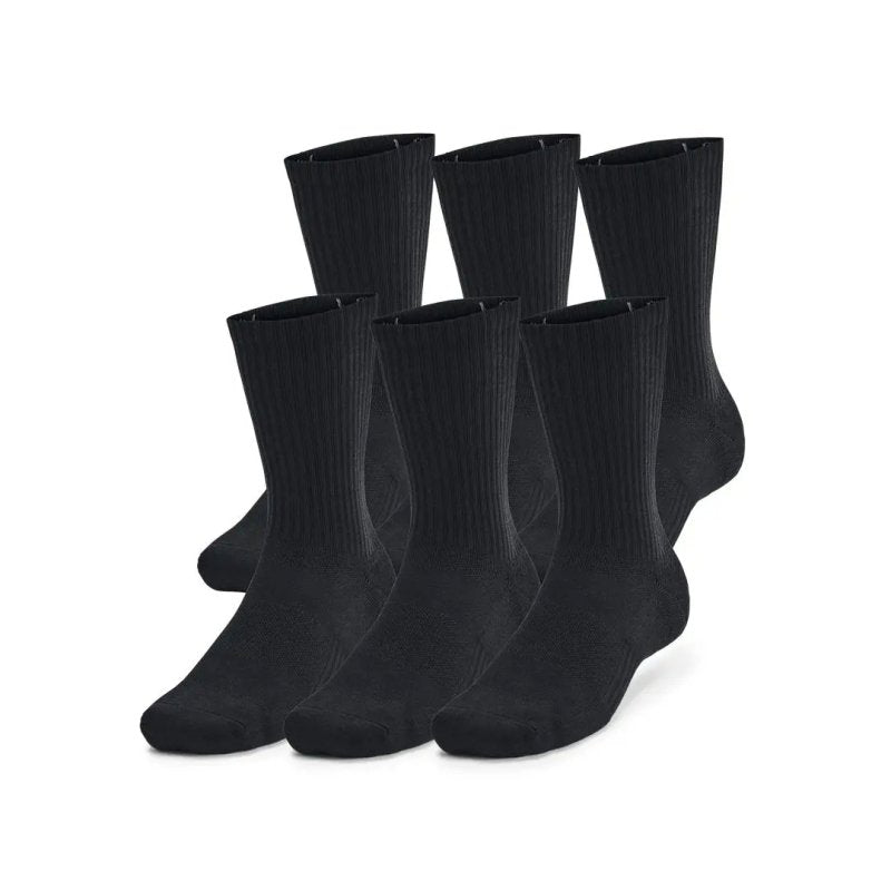 Under Armour Unisex UA Training Cotton 6 - Pack Crew Socks