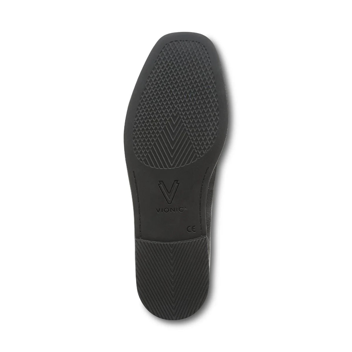 Vionic Women's Caroll 2.0 Ballet Flat - Black Leather