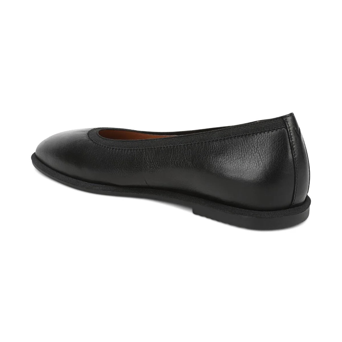 Vionic Women's Caroll 2.0 Ballet Flat - Black Leather