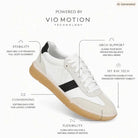 Vionic Women's City Walk Sneaker - White/Black
