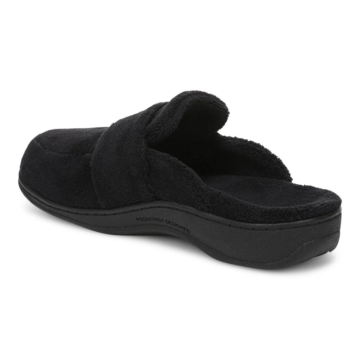Vionic Women's Gemma II Slipper - Black Terry
