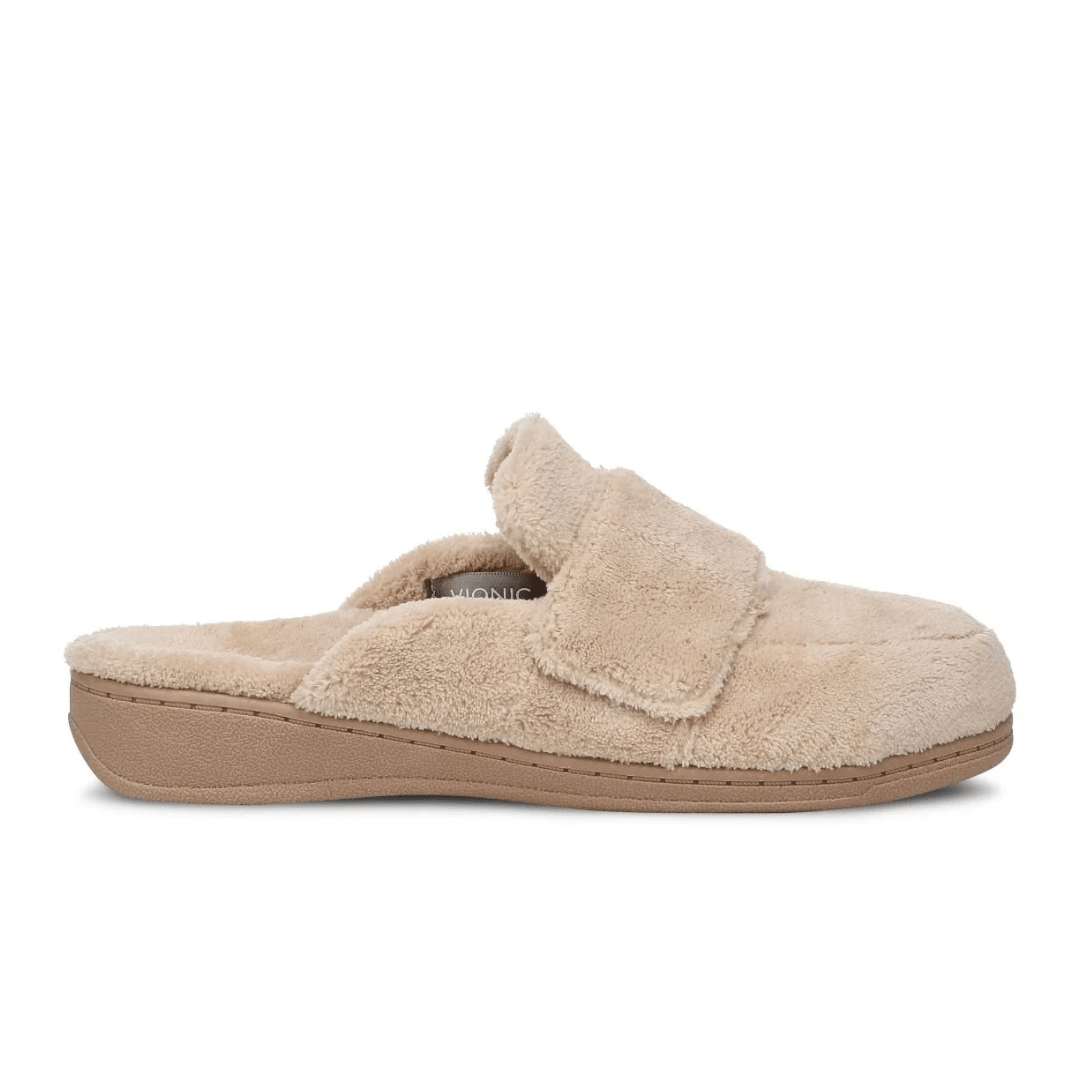 Vionic Women's Gemma II Slipper - Tan Terry