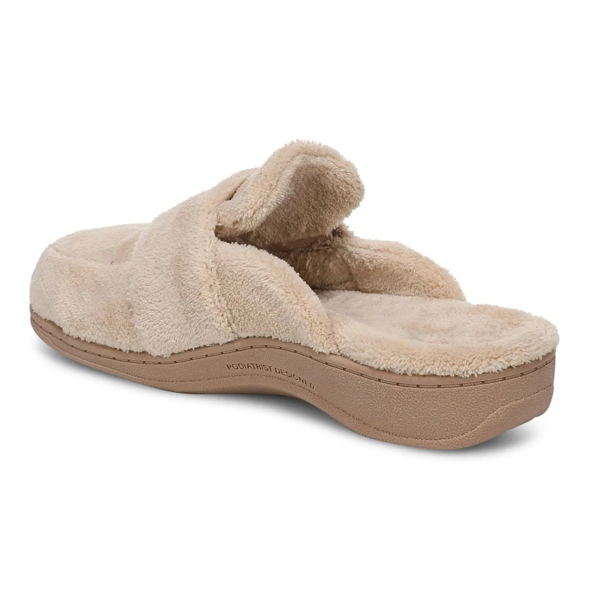 Vionic Women's Gemma II Slipper - Tan Terry