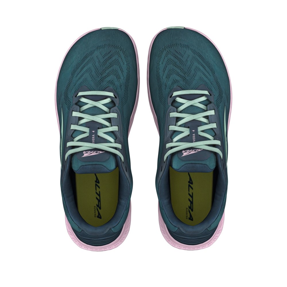 Altra Women's Rivera 4 Running Shoes - Navy/Pink