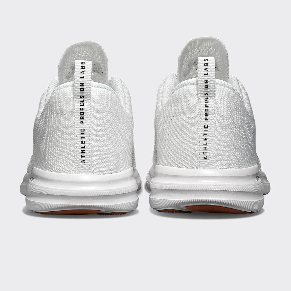 APL Men's TechLoom Pro Running Shoes - White/Black/Gum