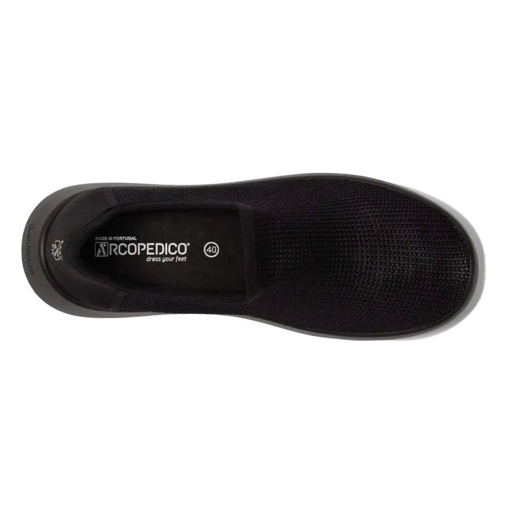 Arcopedico Women's Gaia Sneaker - Black