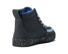 Billy Kids Classic Lace High Tops - Charcoal/Blue Speckle