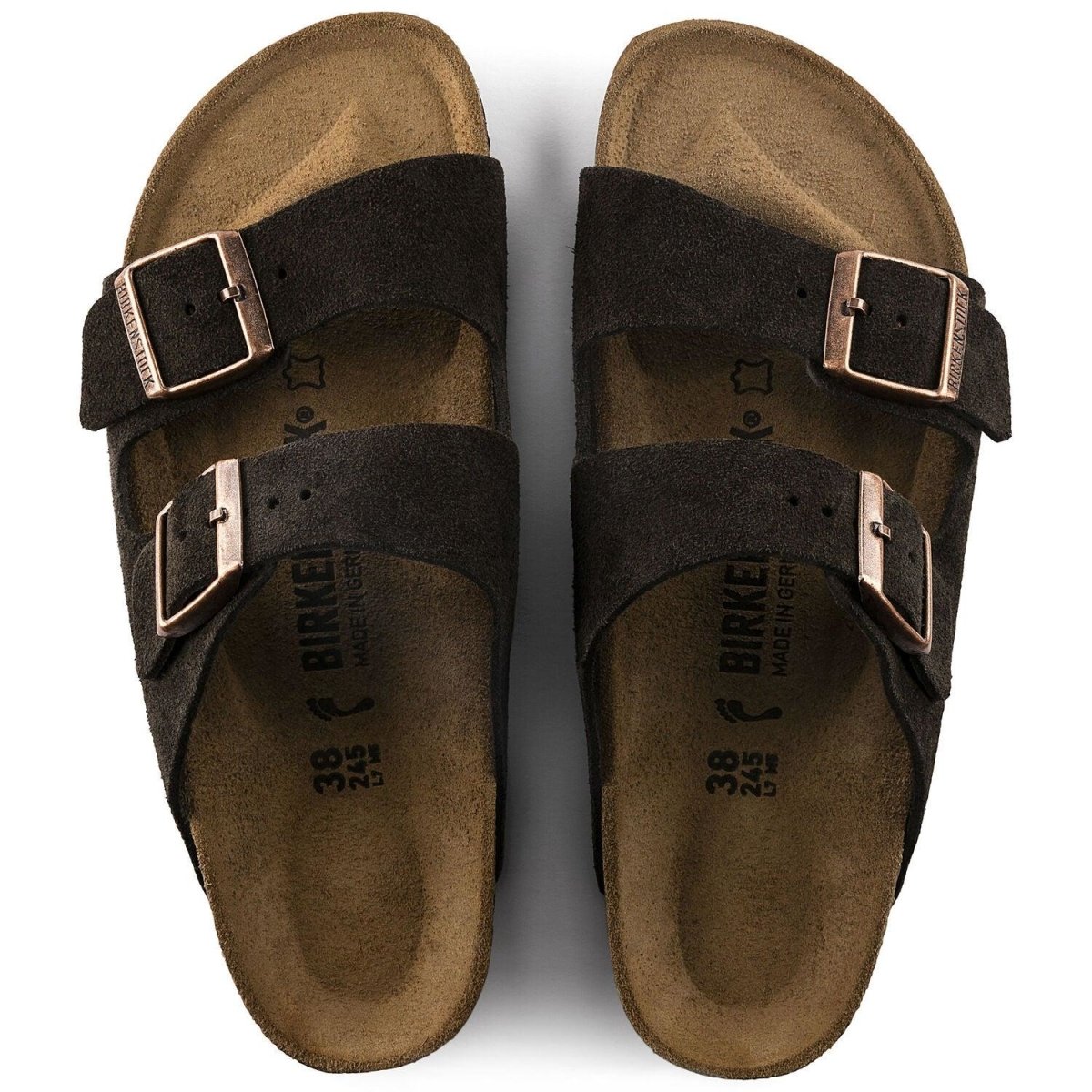 Birkenstock Arizona Mocha Suede Sandals | Classic Comfort – Seliga