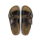 Birkenstock Unisex Arizona Soft Footbed Sandals - Brown Amalfi Leather