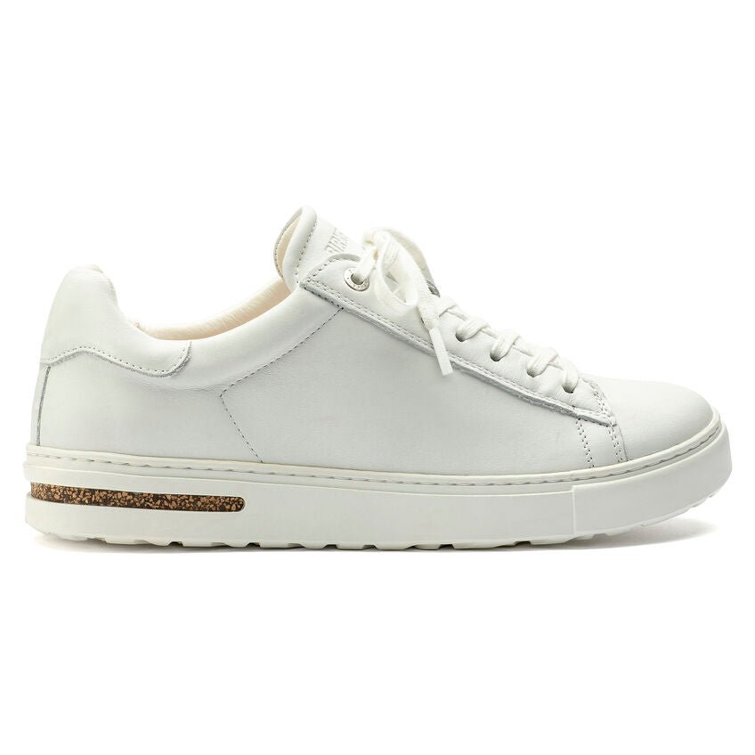 Birkenstock Women's Bend Low Lace-Up Sneaker - White Leather (Narrow)