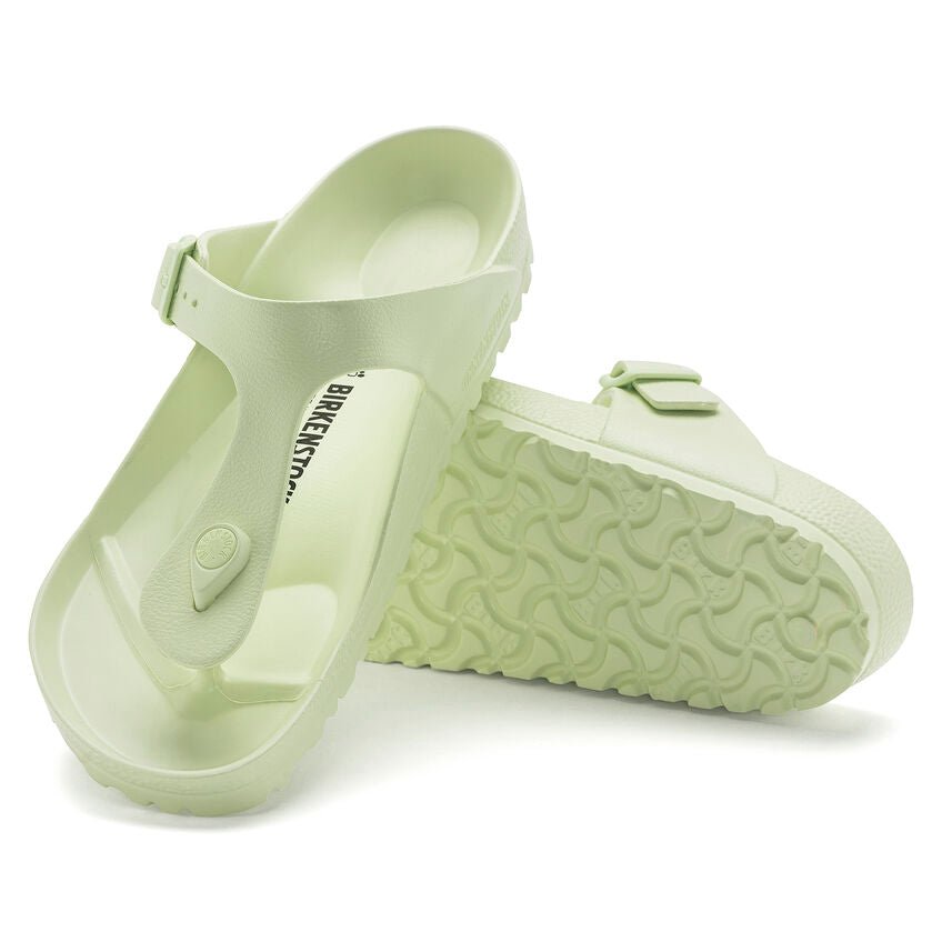 Birkenstock Women's Gizeh Essentials Thong Sandal - Faded Lime EVA