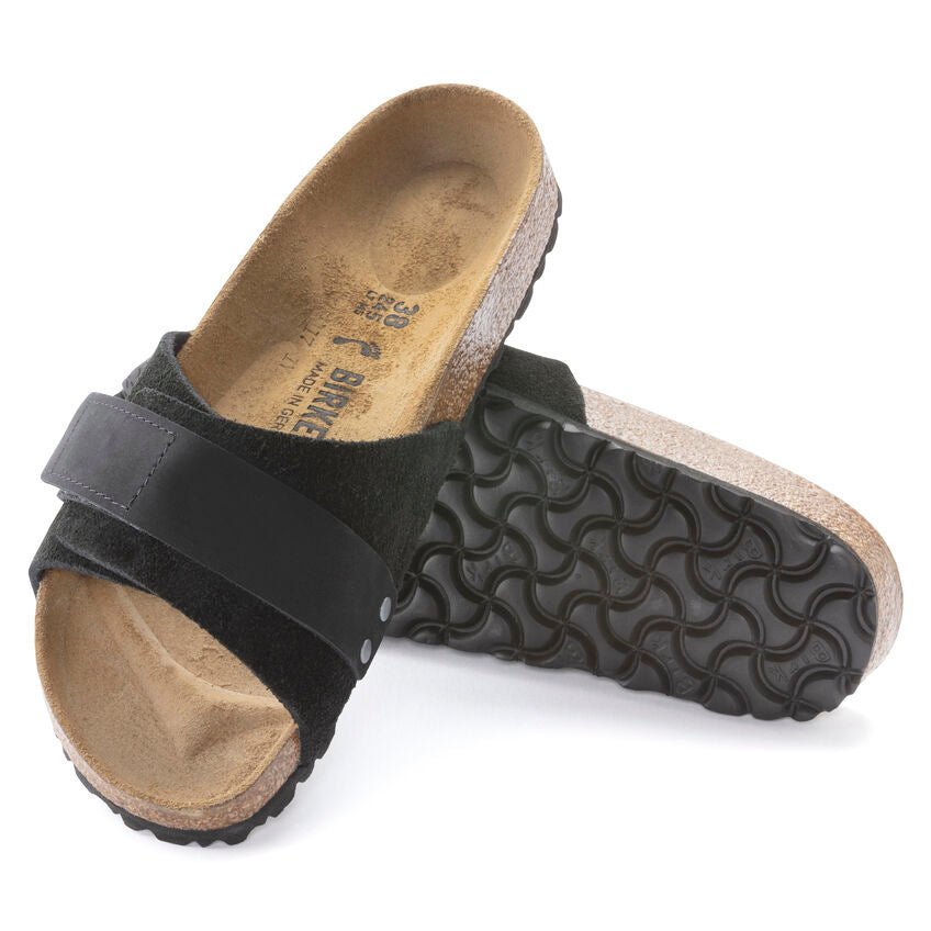 Birkenstock Women's Oita Sandals - Black Suede