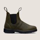 Blundstone Unisex 1615 Originals Chelsea Boots - Dark Olive Suede
