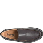 Born Men's Brompton II Slip-On Shoe - Dark Mahogany (Brown)