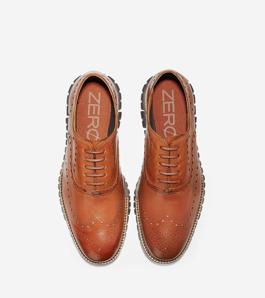 Cole haan zerogrand on sale wingtip british tan