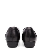 Dansko Women's Franny Wide Loafer - Black Milled Nappa