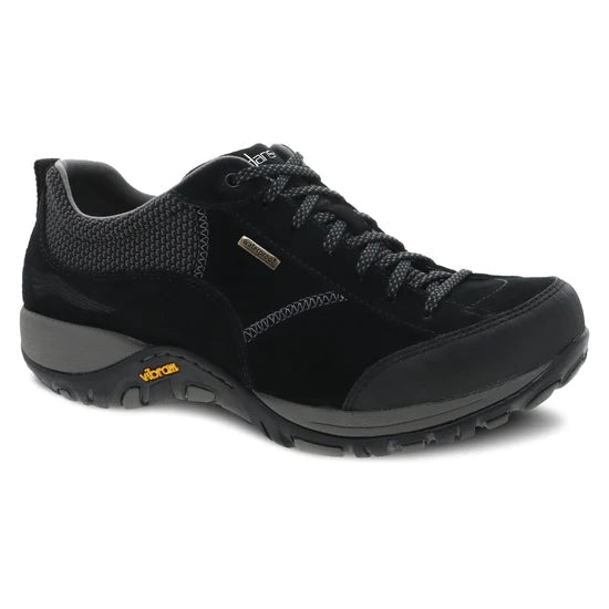 Dansko Women s Paisley Sneaker Black Black Suede Wide Width