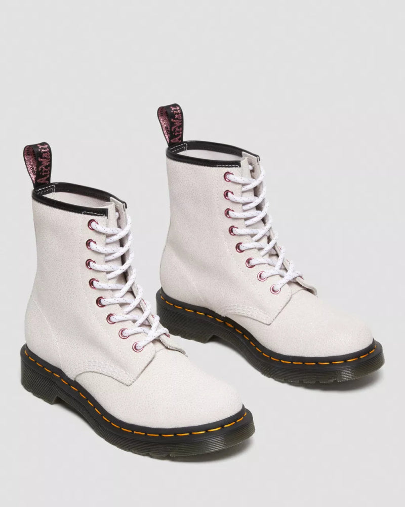 Dr. Martens Women's 1460 Lace-Up Boots - White Bejeweled