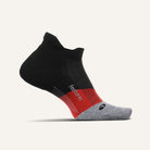 Feetures Elite Max Cushion No Show Tab Socks - Bounce Black