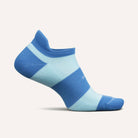Feetures High Performance Max Cushion No Show Tab Socks - Buckle Up Blue