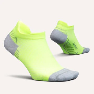 Feetures Plantar Fasciitis Relief Light Cushion No Show Tab Socks - Lift Off Lightning