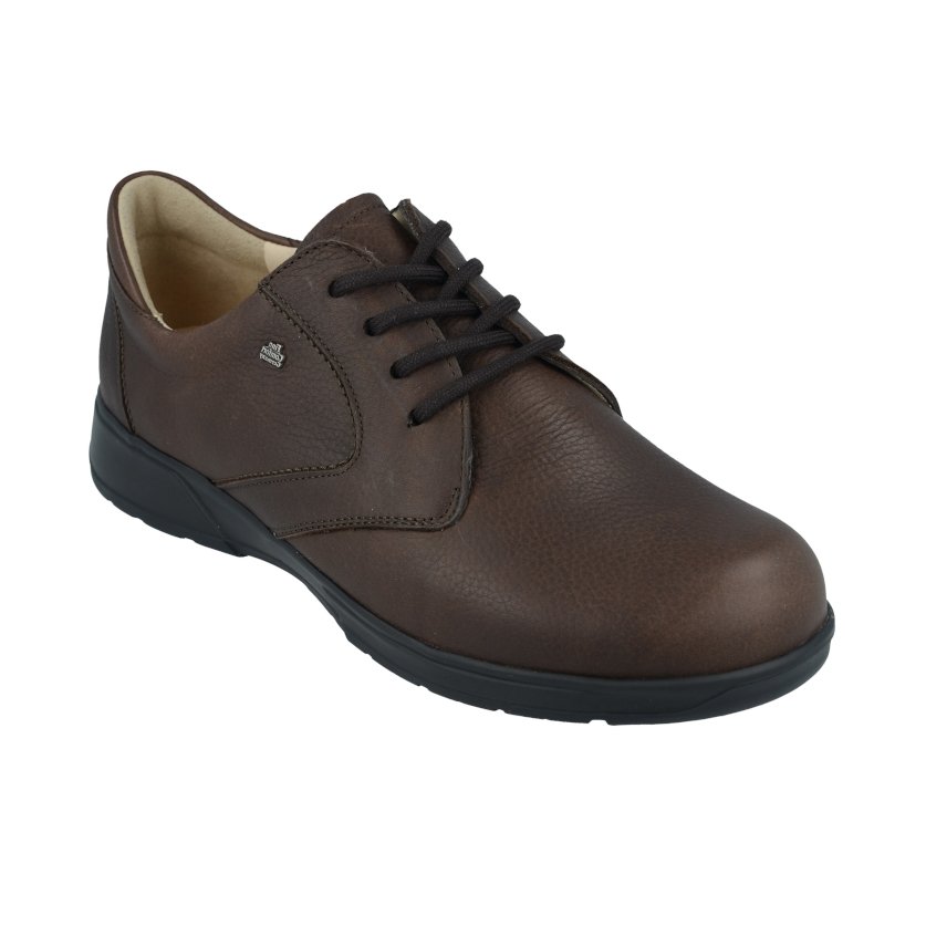 Finn Comfort Men's Torrance Comfort Shoes - Coffee Leather