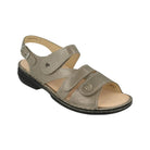 Finn Comfort Women's Gomera Soft Footbed Sandal 82562 - Fango Campagnolo