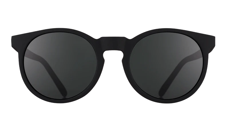 goodr Circle G Polarized Sunglasses - It's Not Black, It's Obsidian