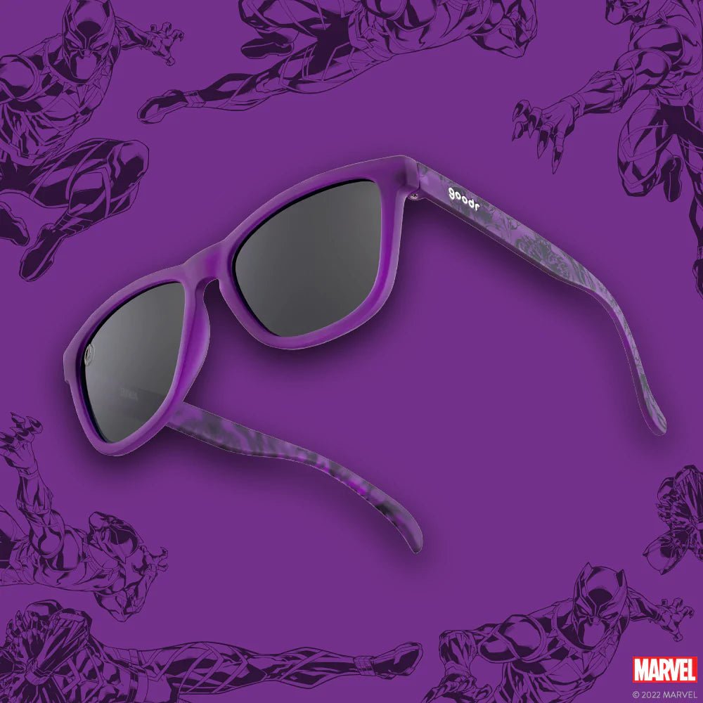 goodr OG Limited Edition: Marvel Avengers Polarized Sunglasses - Wakanda Finders