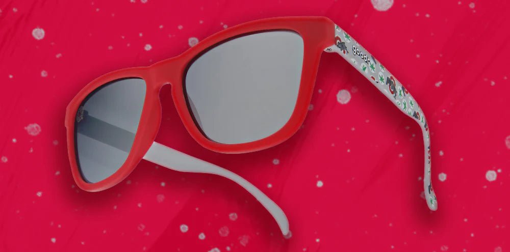goodr OG Polarized Sunglasses Collegiate Collection - Ohio State Buckeyes - OH-IO