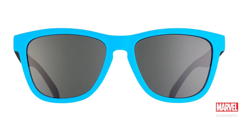 goodr OG Polarized Sunglasses Marvel Comics Captain America - Thanks, They're Vibranium