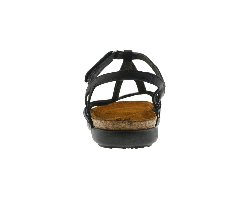 Naot Women's Dorith Sandal - Black Raven Leather