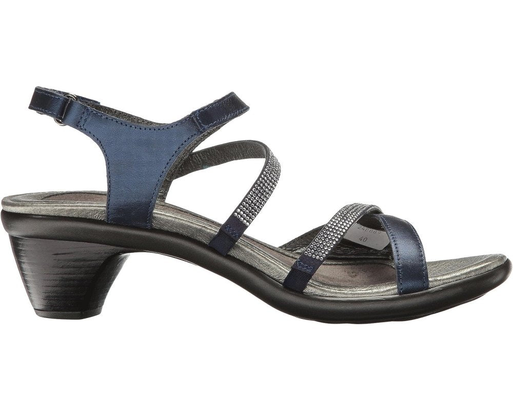 Naot Women's Innovate Heel Sandal - Polar Sea Leather
