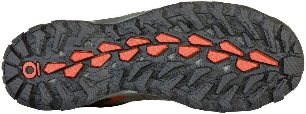 Oboz Men's Sypes Low Leather Waterproof Shoe - Steel