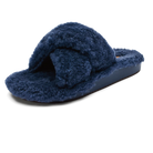 Olukai Women's Hila Heu Shearling Slipper - Moonlit Ocean