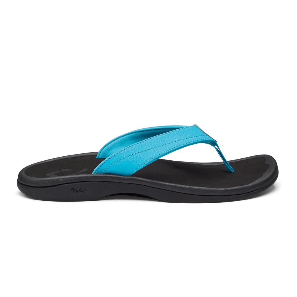 Olukai Women's Ohana Beach Sandals - Turquoise/Onyx