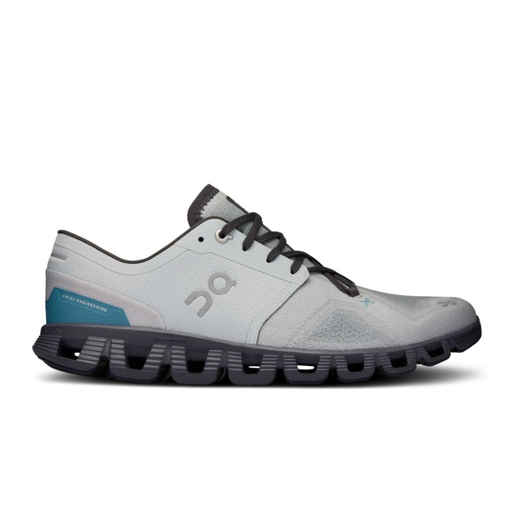On Men's Cloud X 3 Training Shoes - Glacier/Iron