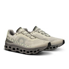 On Men's Cloudmonster Running Shoes - Ice/Alloy